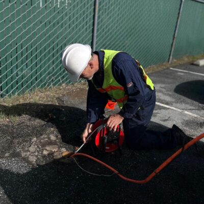 Measuring Depth to Water in a Groundwater Monitoring Well